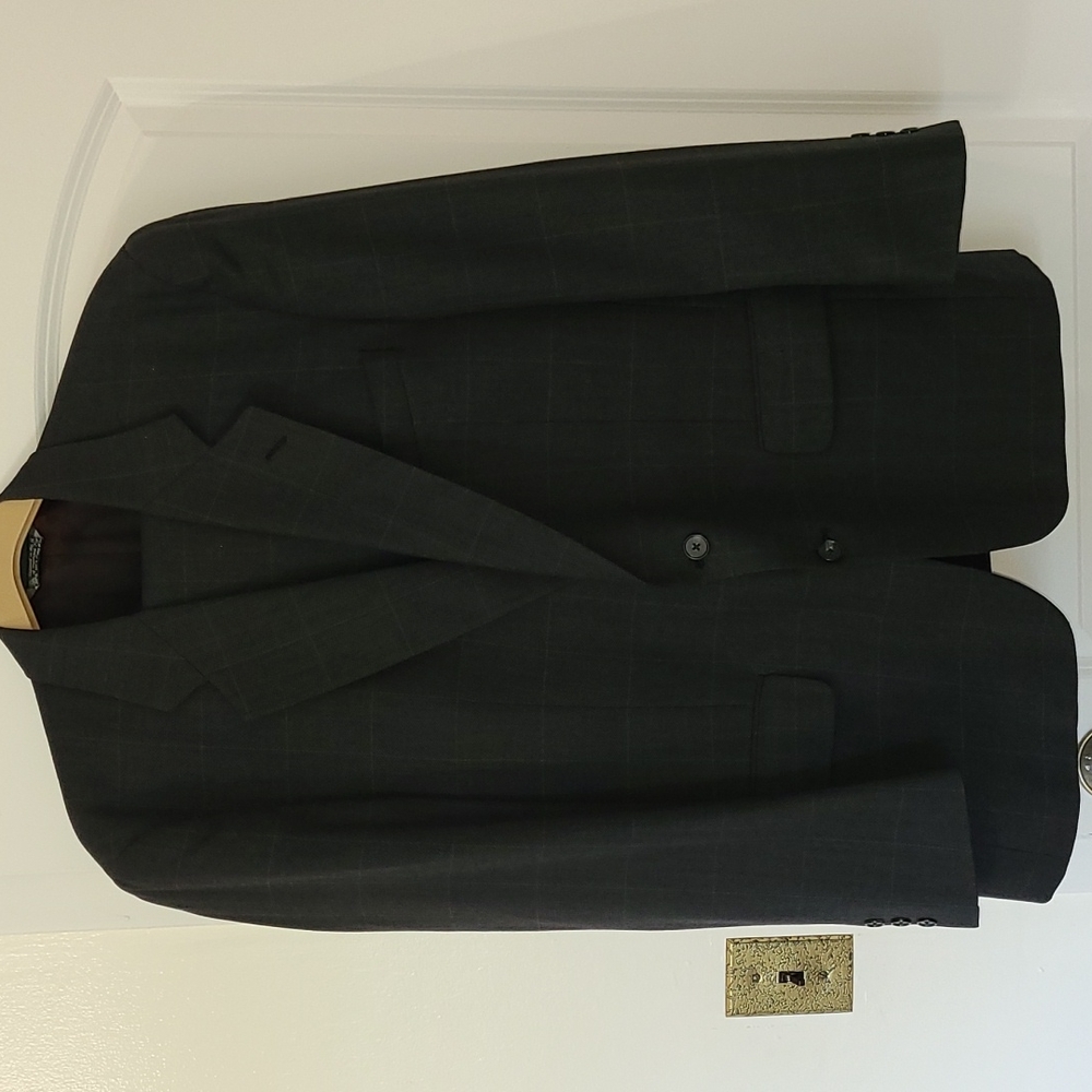 EURO MEN'S SUIT Navy Blue or Charcoal